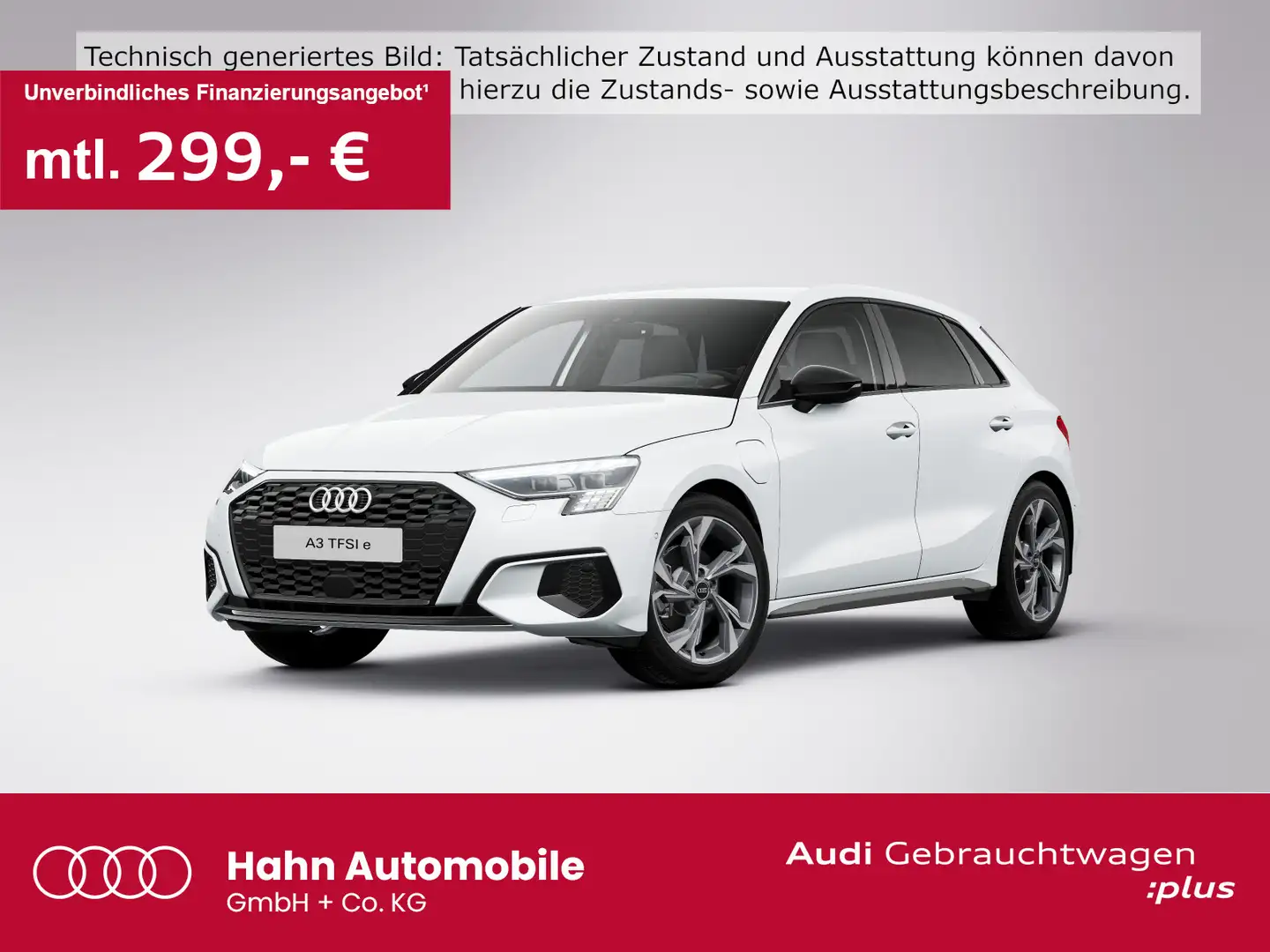 Audi A3 advanced 40TFSIe S-tronic MAtrix B& Weiß - 1