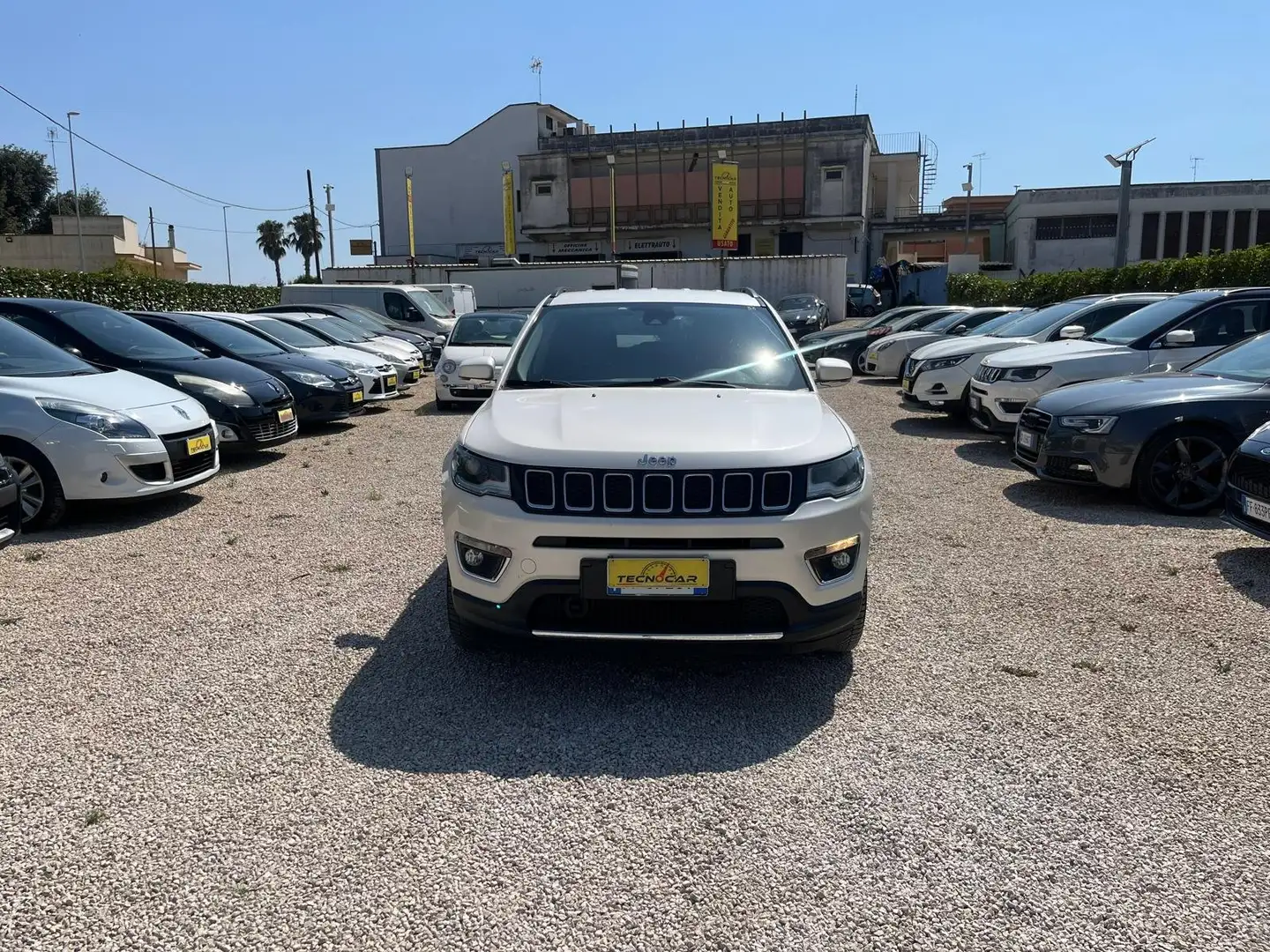 Jeep Compass Compass 2.0 mjt Limited 4wd 140cv auto Blanc - 1