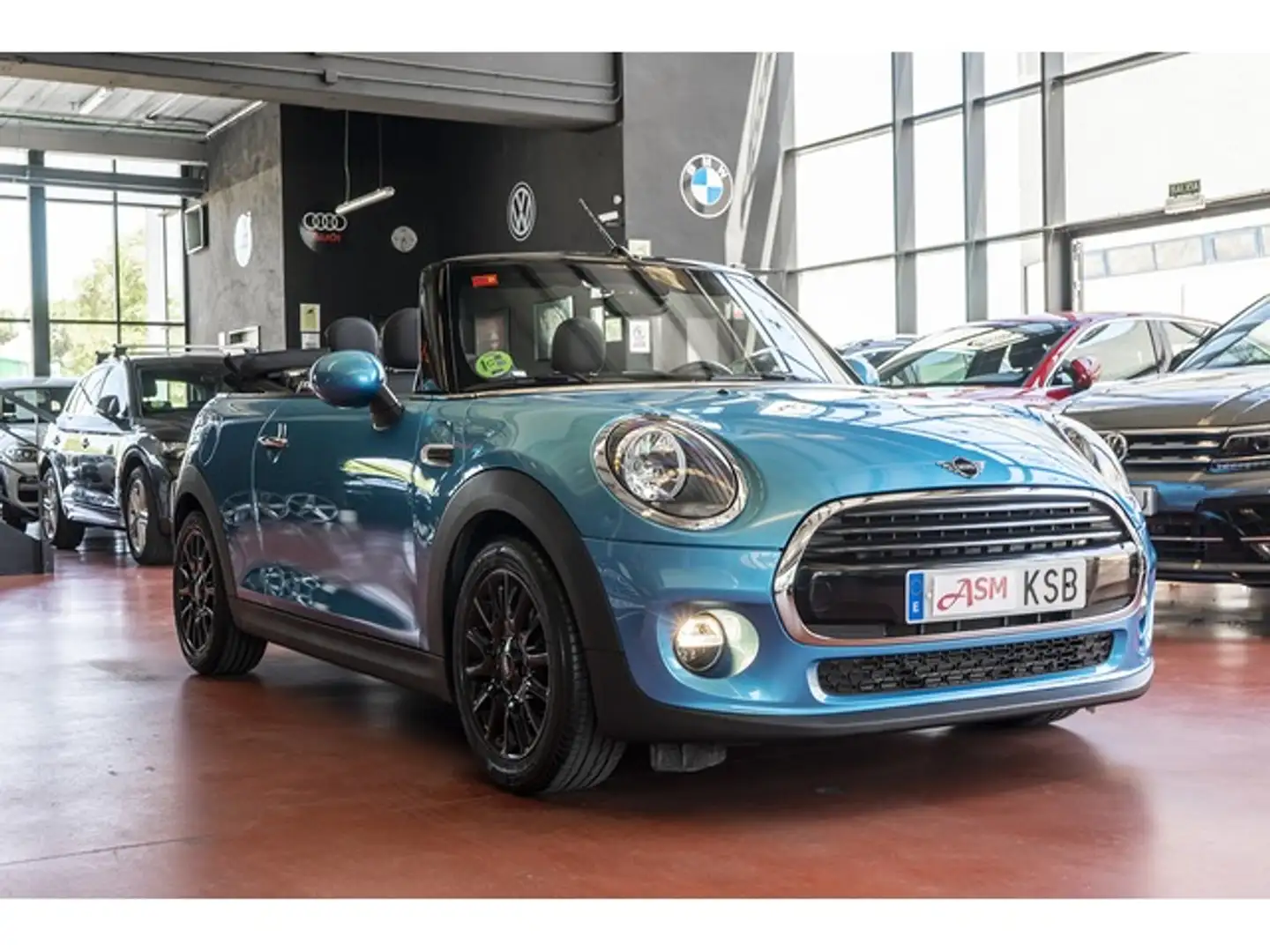 MINI Cooper Cabrio Aut. Bleu - 2
