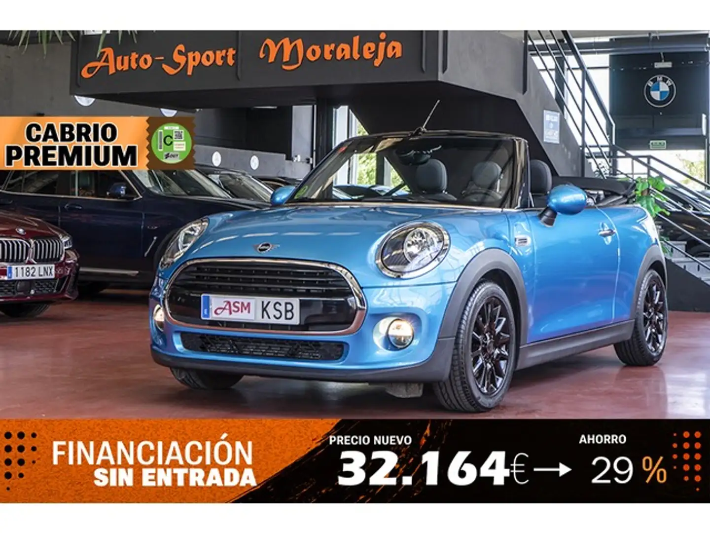 MINI Cooper Cabrio Aut. Albastru - 1