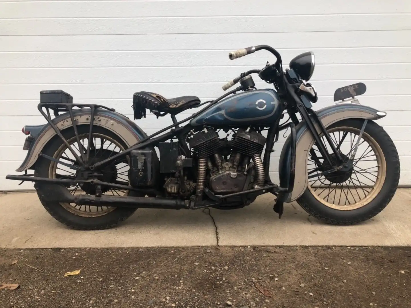 Harley-Davidson Ultra Classic VLH Police 80 Синій - 2