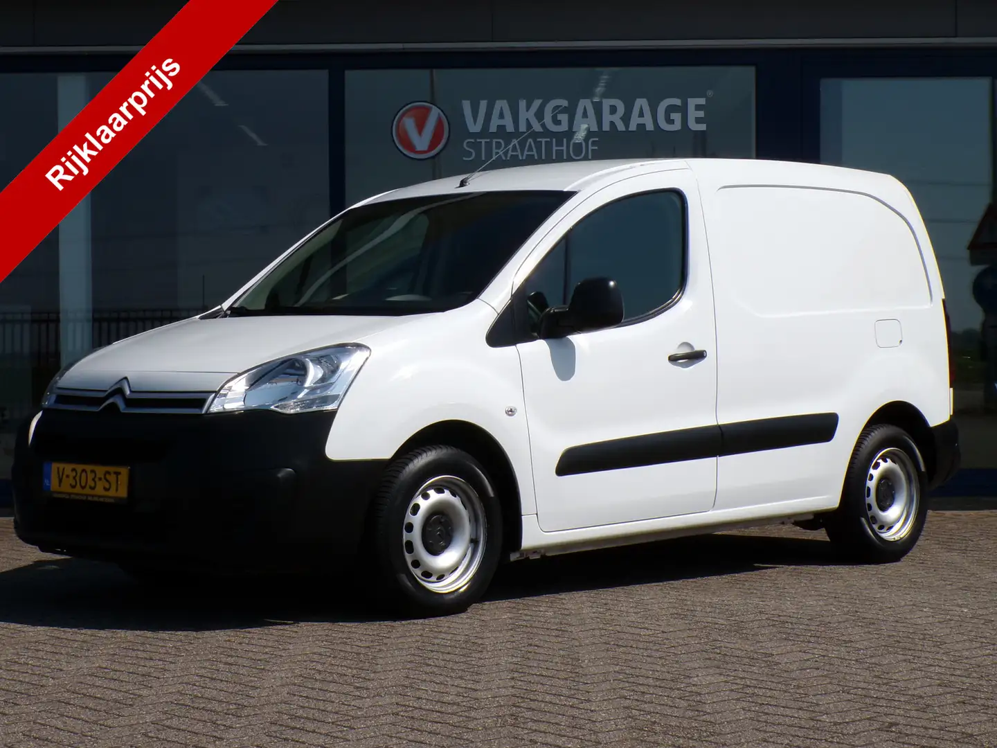 Citroen Berlingo 1.6 BlueHDI 75 Club, Airco / Cruise control / Nieu Wit - 1