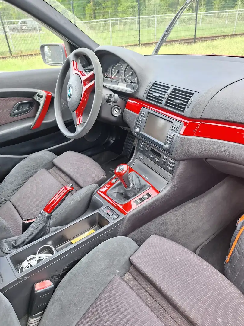 BMW BMW 3-Serie 318Ti Individ Alcantara Pano Xenon PDC Червоний - 2