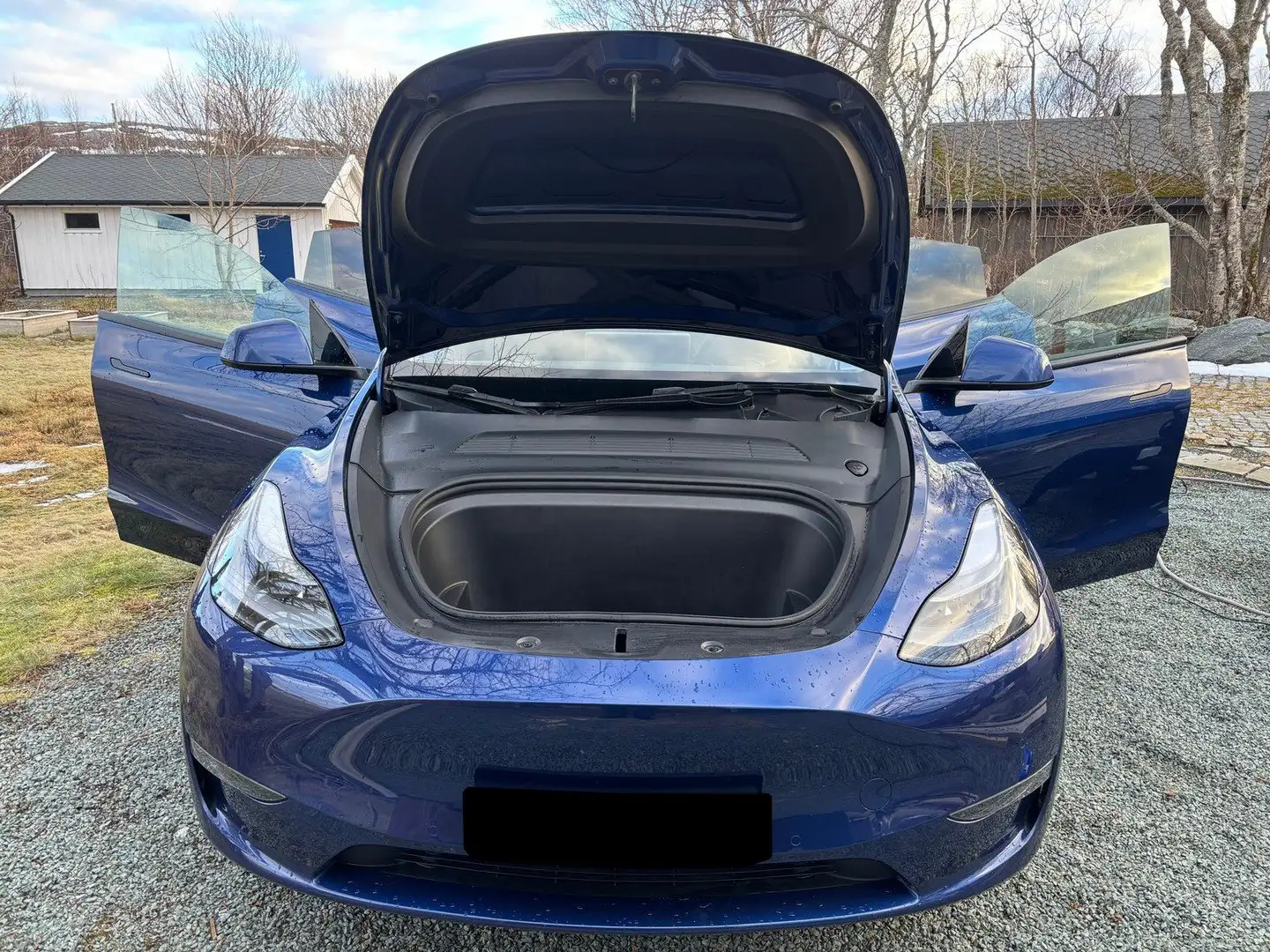 Tesla Model Y Model Y Performance / Rückfahrkamera plava - 1