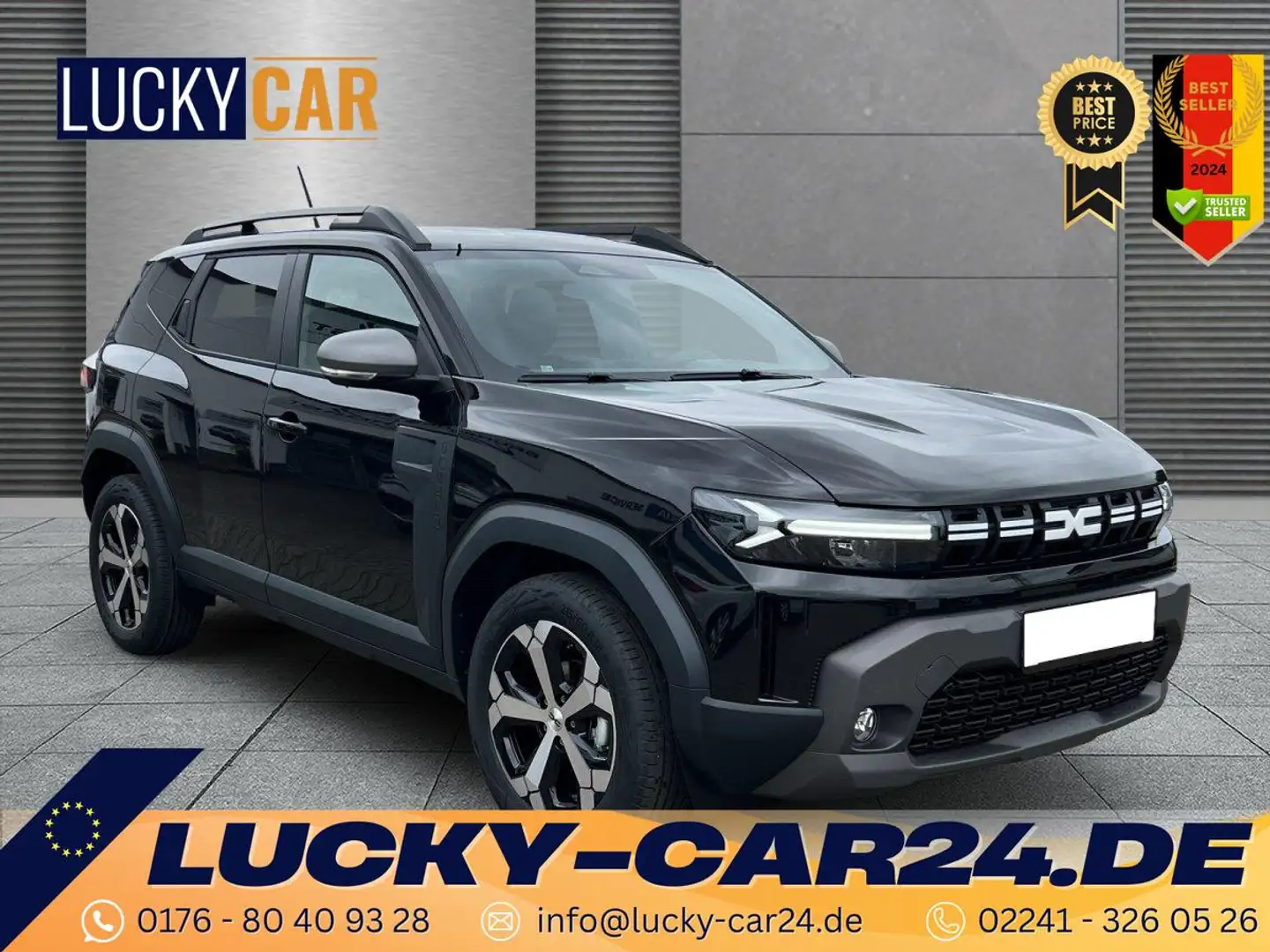 Dacia Duster Journey+SHZ+Navi+RFK TCe 100 ECO-G 74 kW (101 P... Schwarz - 1