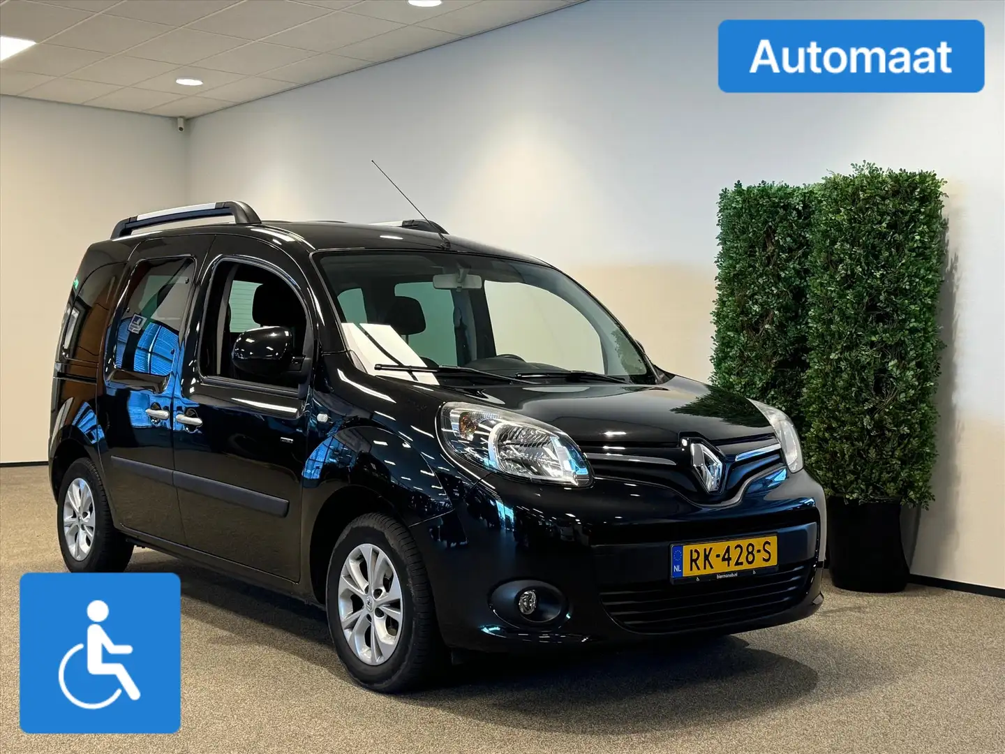 Renault Kangoo Rolstoelauto 3+1 Automaat Zwart - 1
