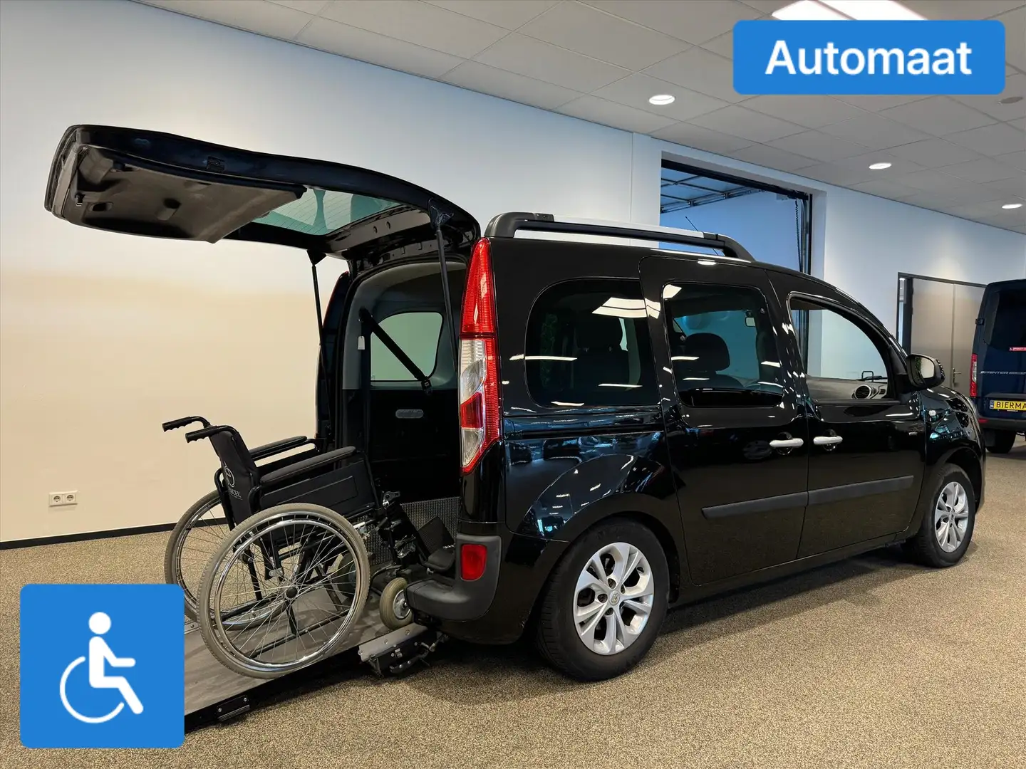 Renault Kangoo Rolstoelauto 3+1 Automaat Zwart - 2