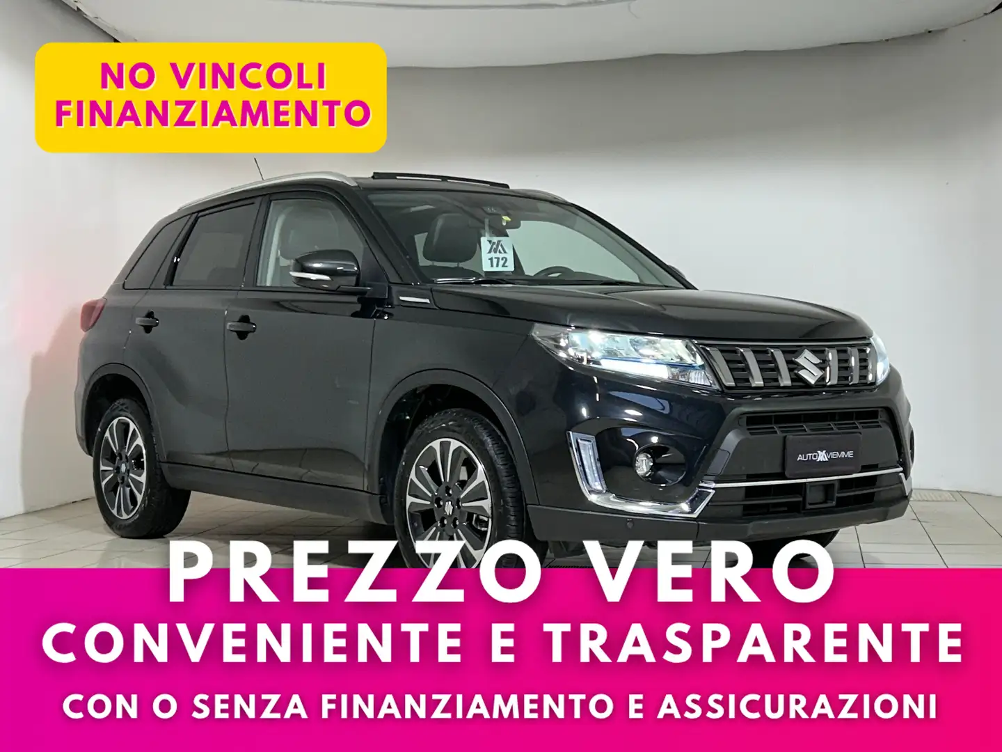 Suzuki Vitara Starview AllGrip 1.5 Hybrid + Tetto apribile Nero - 1