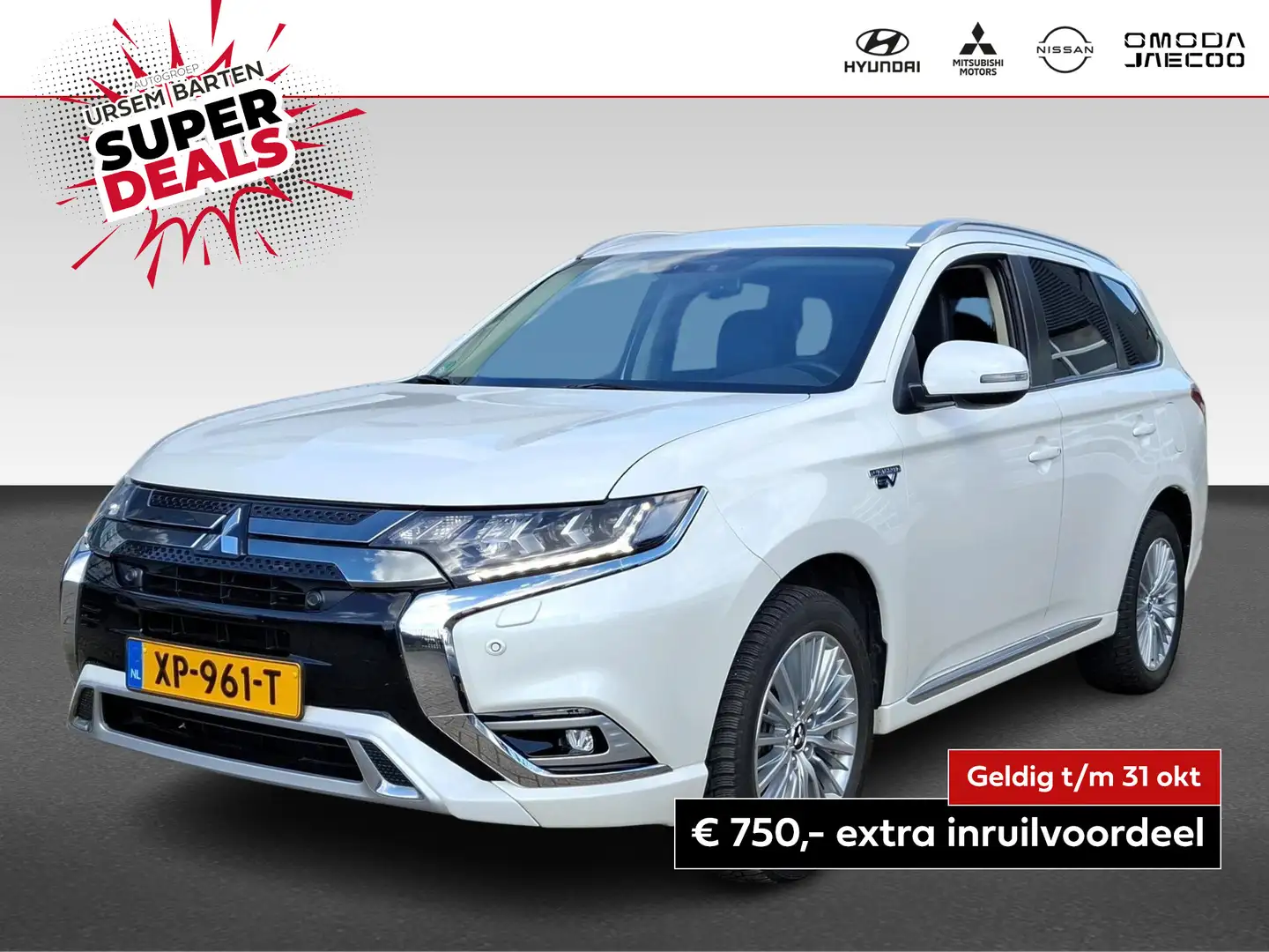 Mitsubishi Outlander 2.4 PHEV Intense | Apple Carplay & Android Auto | Blanc - 1
