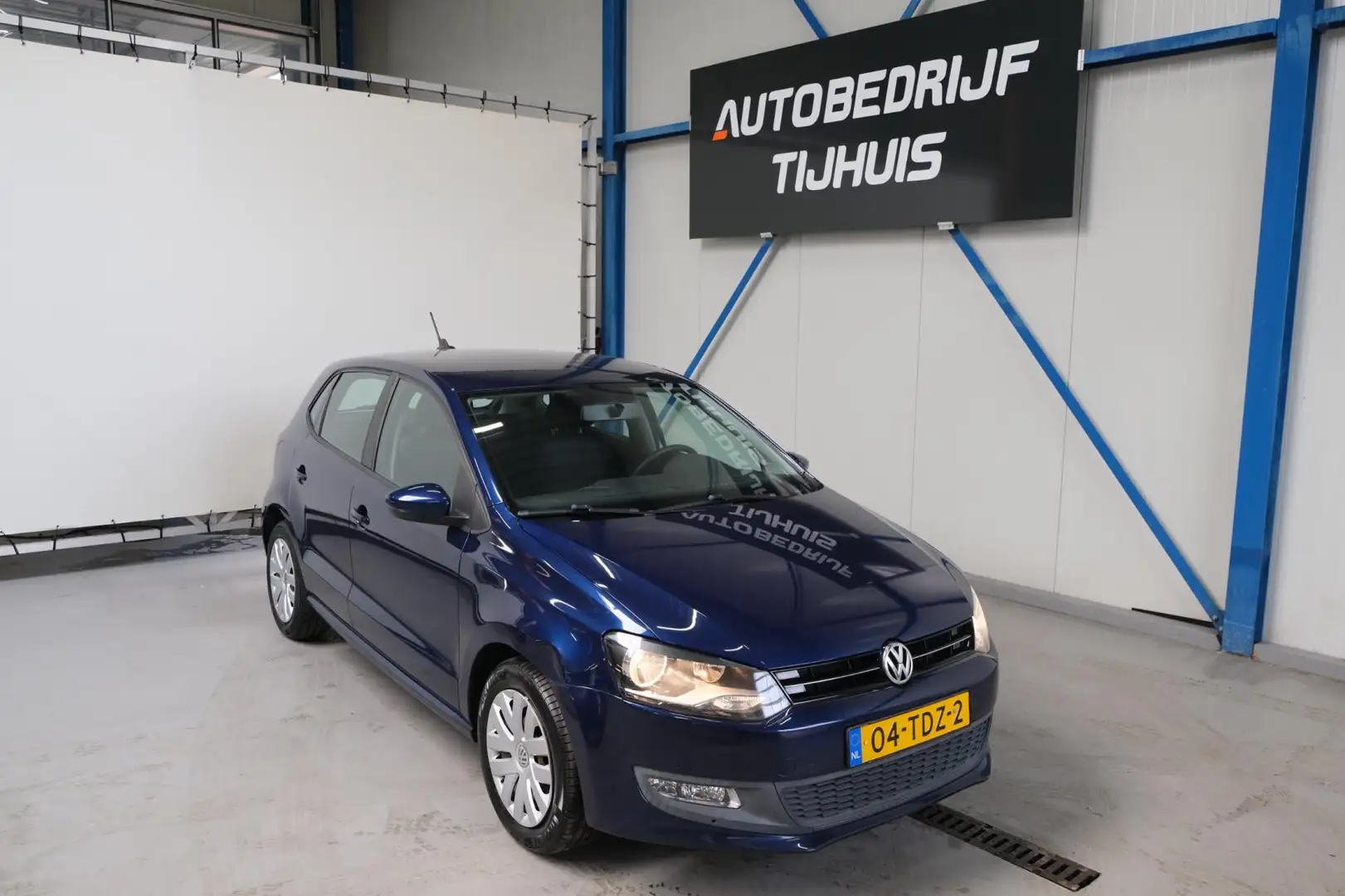 Volkswagen Polo 1.2 TSI Comfortline - N.A.P. Airco, Cruise, Navi. Blauw - 1