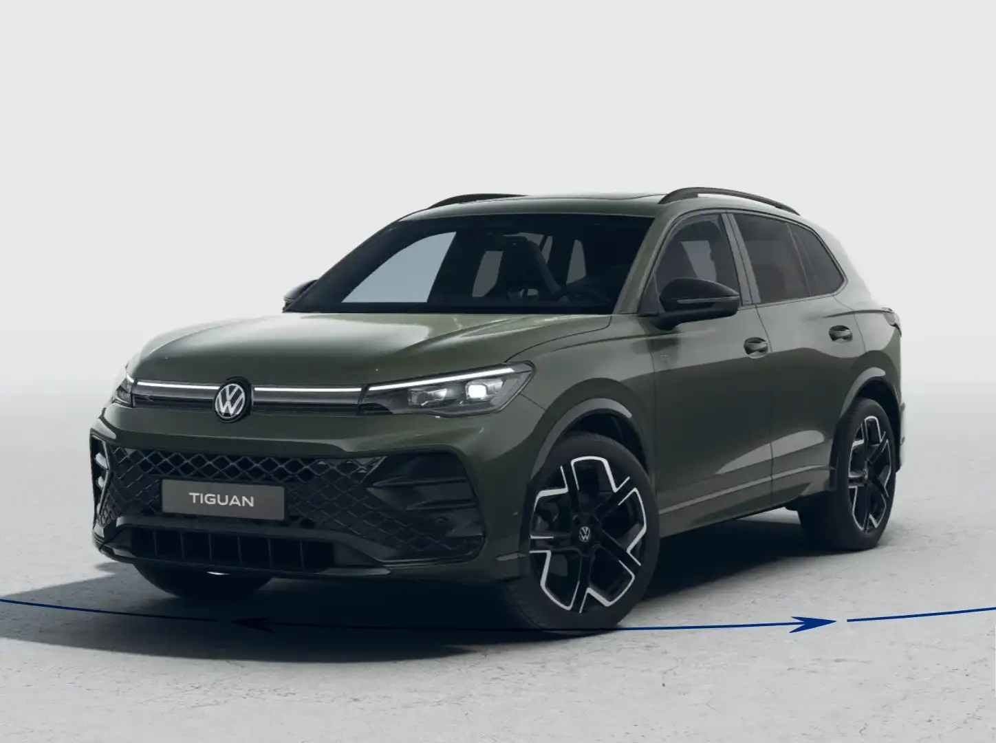 Volkswagen Tiguan 1.5 eTSI DSG R-Line AHK P-Sdach Black-Style Winter Vert - 1