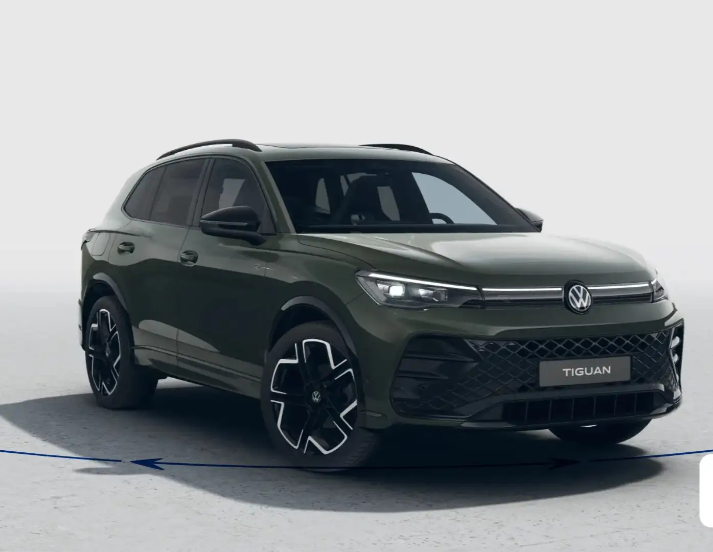 Volkswagen Tiguan 1.5 eTSI DSG R-Line AHK P-Sdach Black-Style Winter Vert - 2