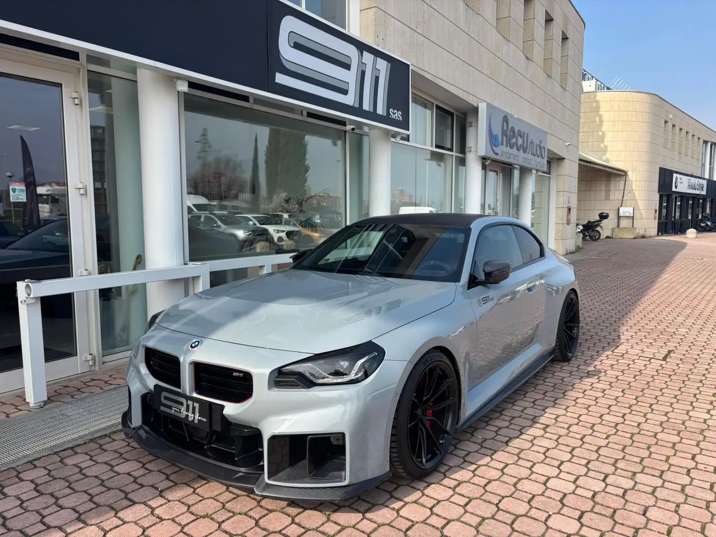 BMW M2 M2 Coupe 3.0 460cv STAGE 1+/SCARICO/CARBONIO/ASSET Grau - 1