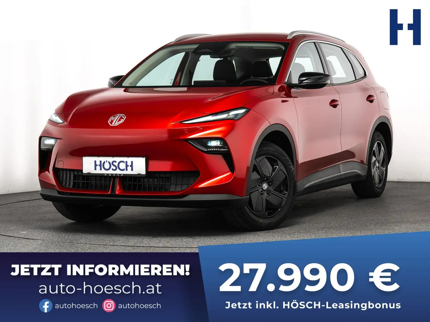 MG MGS5 EV Comfort Standard Range NEU TOP-AKTION Rot - 1