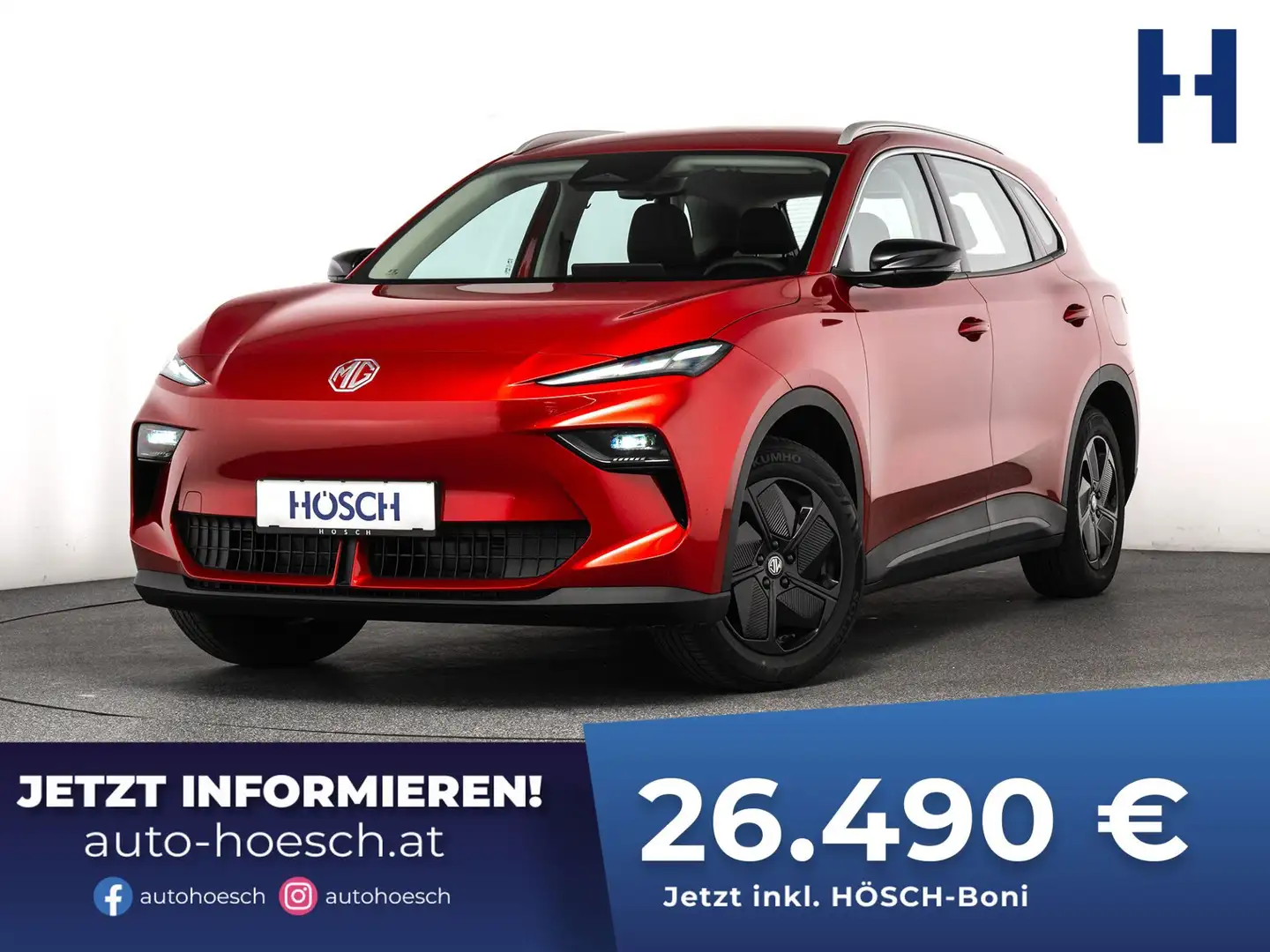 MG MGS5 EV Comfort Standard Range NEU TOP-AKTION Rot - 1