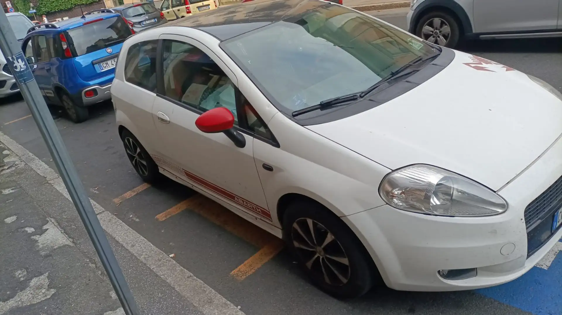 Fiat Grande Punto Grande Punto III 2005 3p 1.3 mjt 16v Active 75cv Bianco - 1