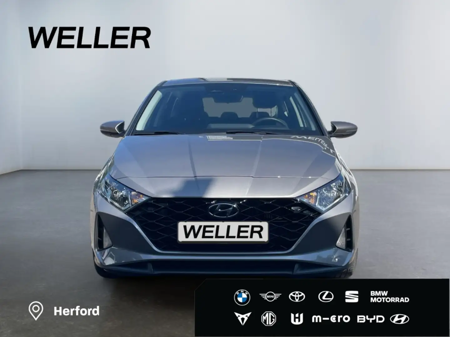 Hyundai i20 1.0 T-GDI 48V-Hybrid DCT Trend *AHK*4xSHZ*CAM* Grau - 2