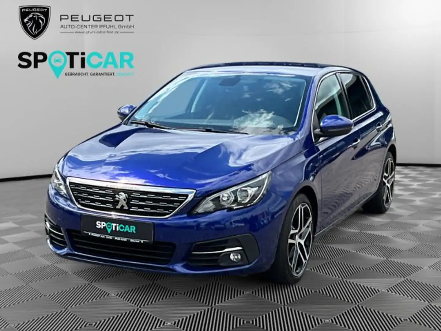 Peugeot 308 PureTech 130 GPF Stop & Start Allure Bleu - 1