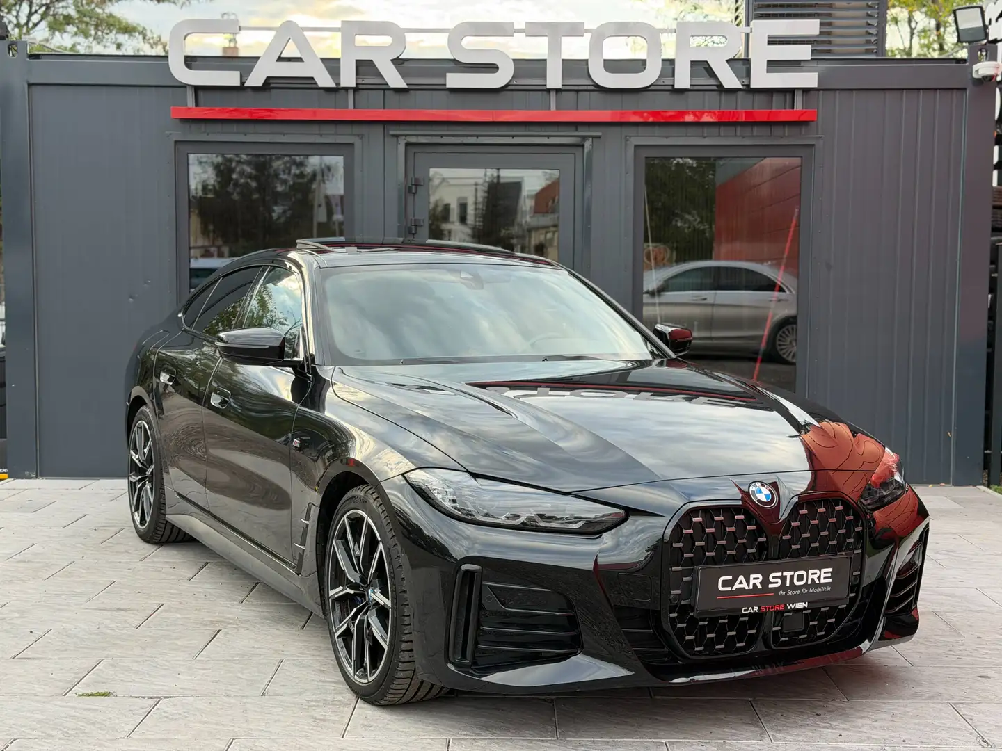 BMW 420 420d|xDrive|MSport|Schiebed.|Schalens|Abstandstemp|Voll Schwarz - 1