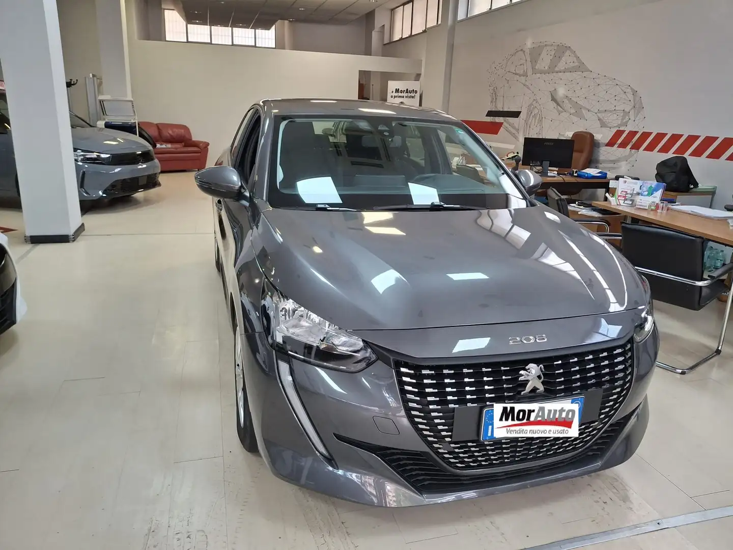 Peugeot 208 208 1.5 bluehdi Active Grigio - 2