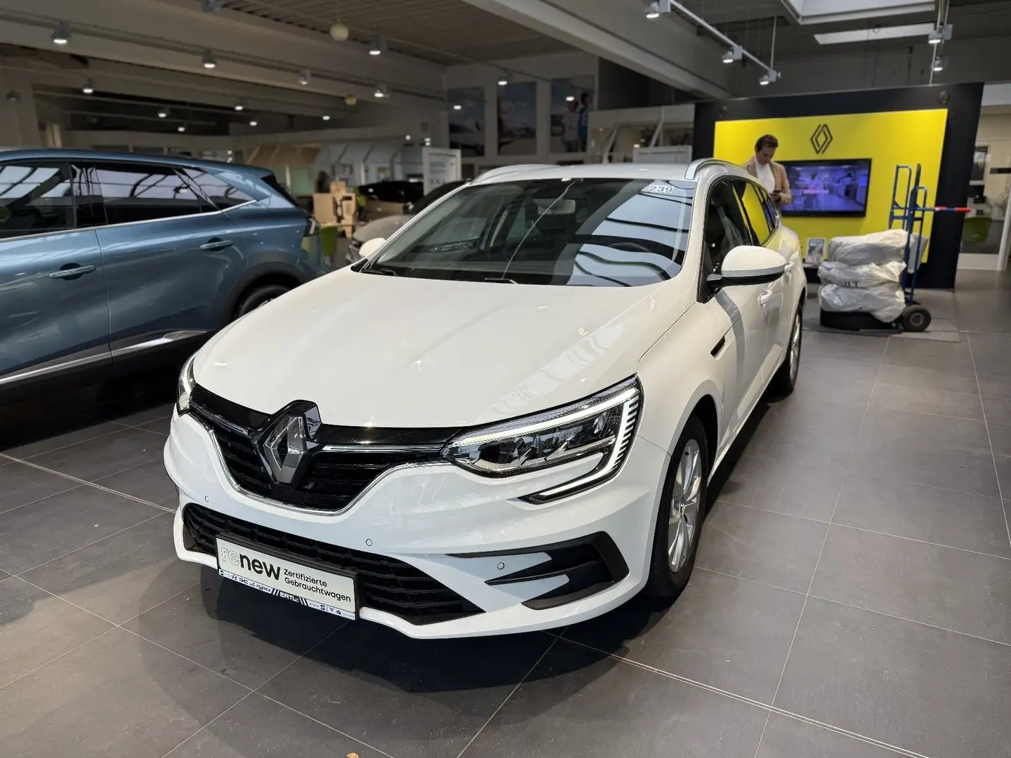 Renault Megane Grandtour ZEN TCe 115 PS Blanc - 1