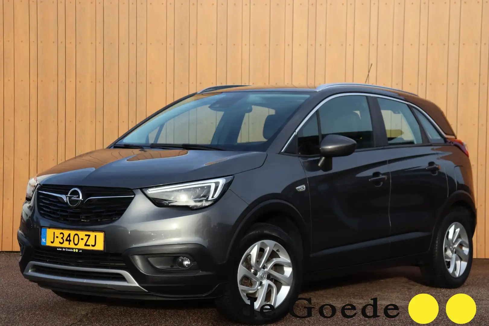 Opel Crossland X 1.2 Turbo Innovation org. NL Gris - 1