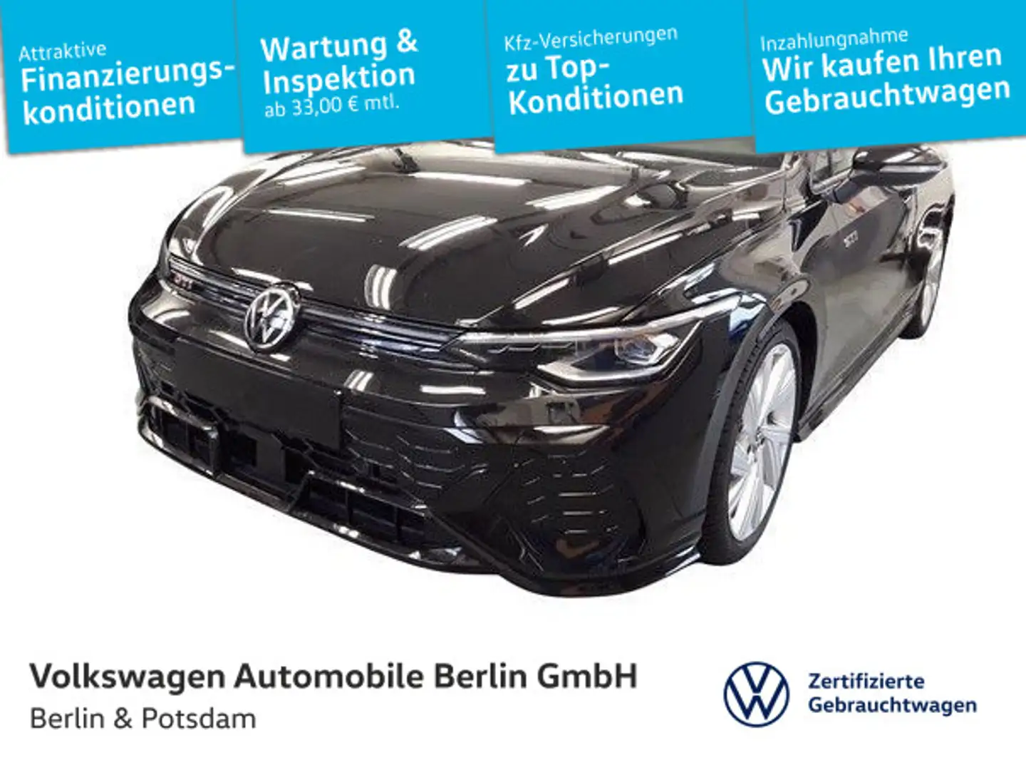 Volkswagen Golf GTI Golf VIII GTI 2.0TSI DSG Clubsport P-DACH NAVI H Schwarz - 1