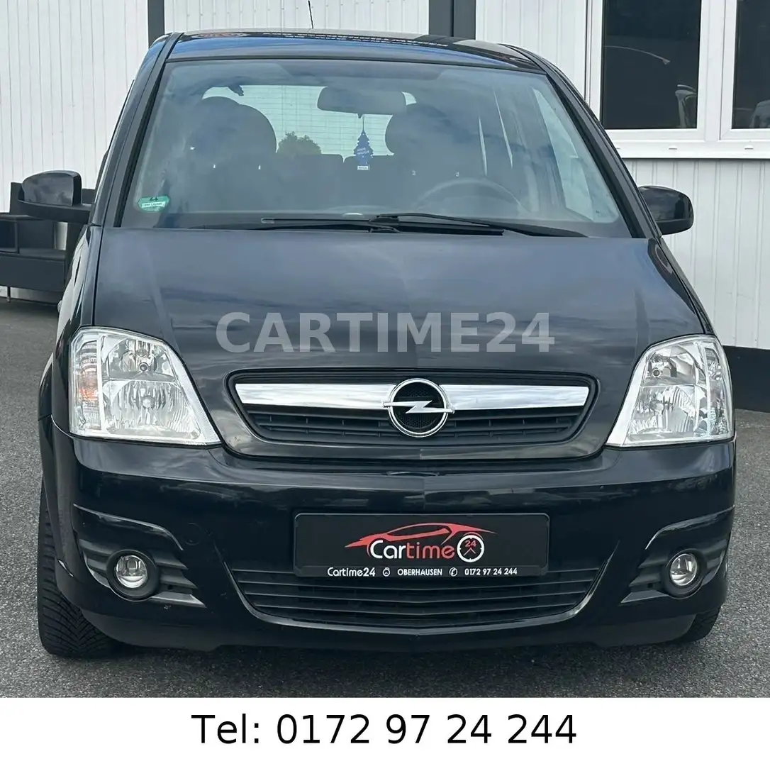 Opel Meriva Edition 1,4 Ltr*WENIG KM*TÜV NEU*KLIMA* Schwarz - 1