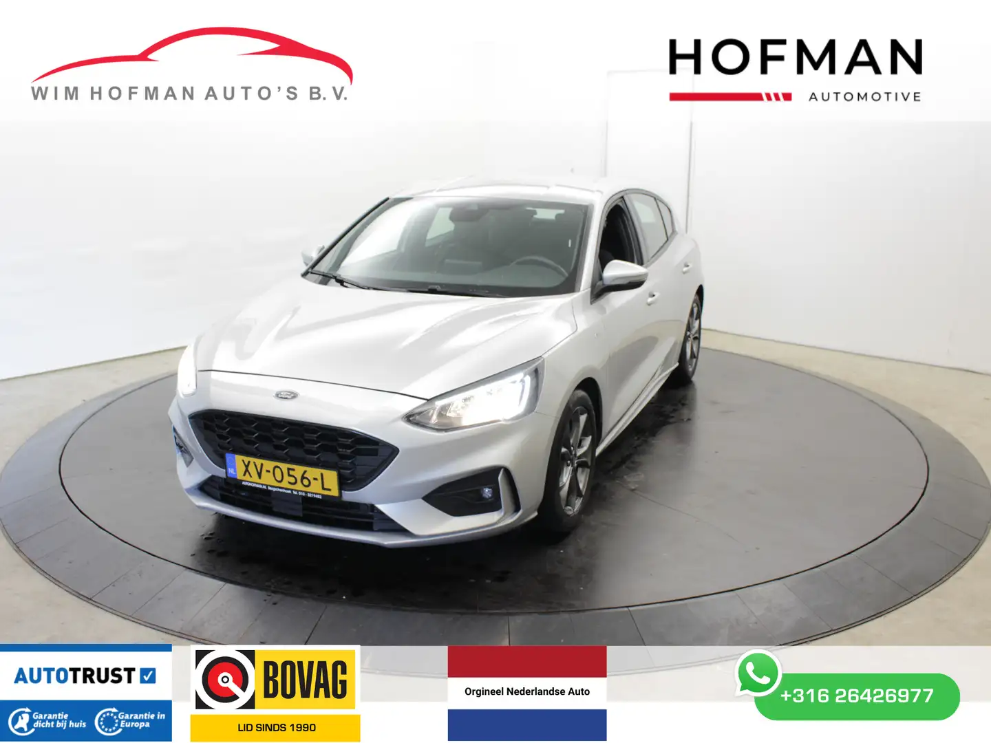 Ford Focus 1.5 EcoBlue ST Line Business PDC Climate Trekhaak Grijs - 1