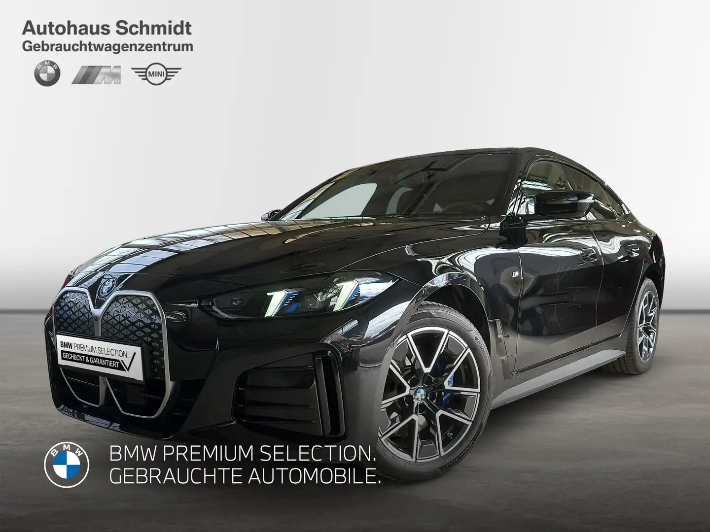 BMW i4 eDrive40 Gran Coupé 428€ netto/mtl.*M Sportpaket*L Schwarz - 1