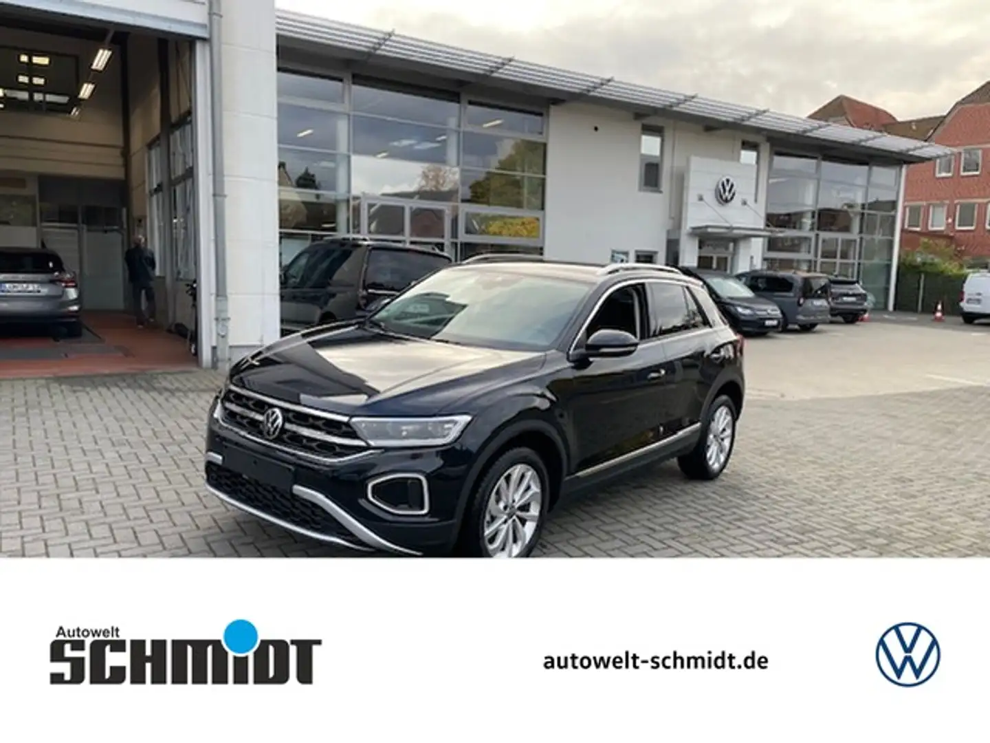 Volkswagen T-Roc 1.5TSi Style NaviMedia ACC LED-Plus 17Zoll Sitz... Schwarz - 1