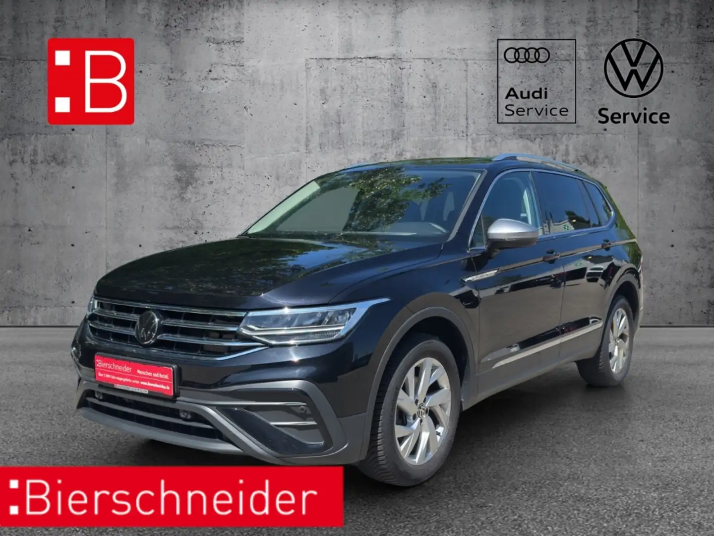 Volkswagen Tiguan Allspace 2.0 TDI DSG Life DIGITAL COCKPIT LED KAMERA AHK NA Noir - 1