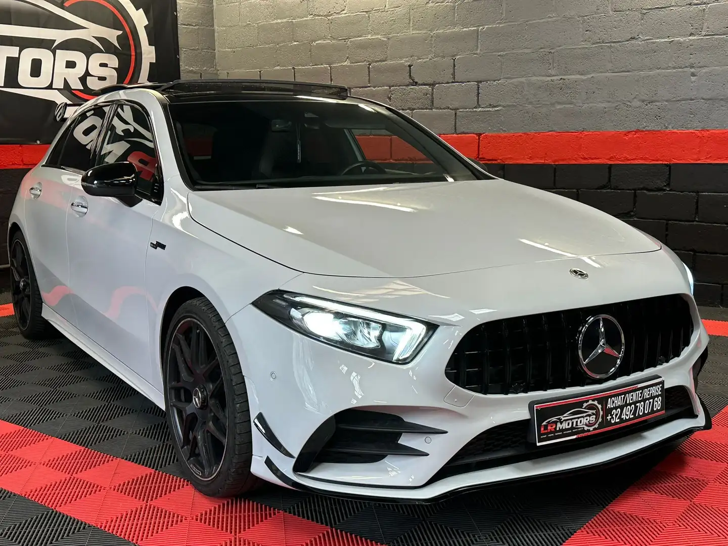 Mercedes-Benz A 200 A 200 AMG Kit A35 AMG FULL OPTIONS Blanco - 2