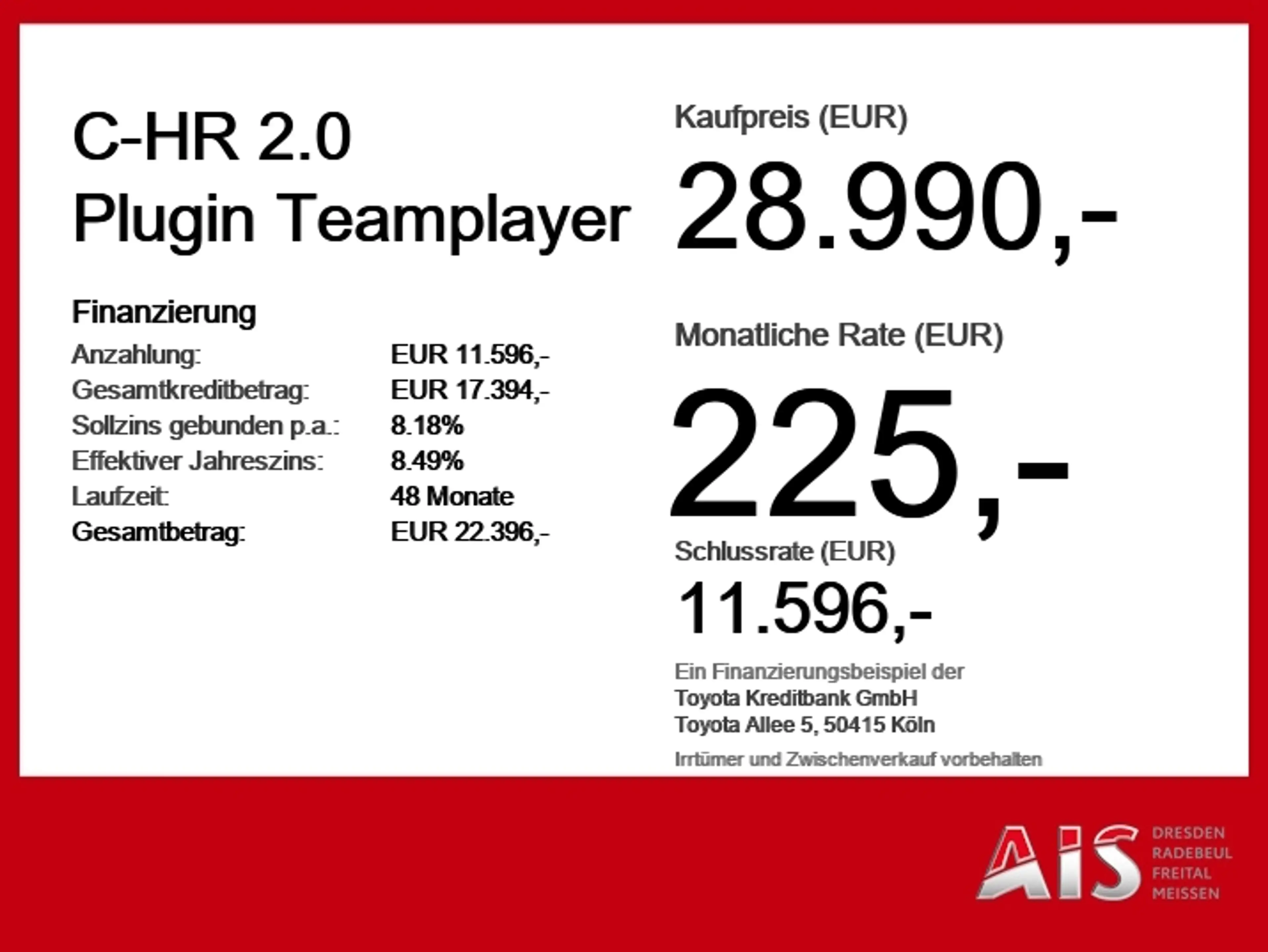 Toyota C-HR 2.0 Plugin Teamplayer Navi*ACC*KAM*SHZ*DAB — photo 6