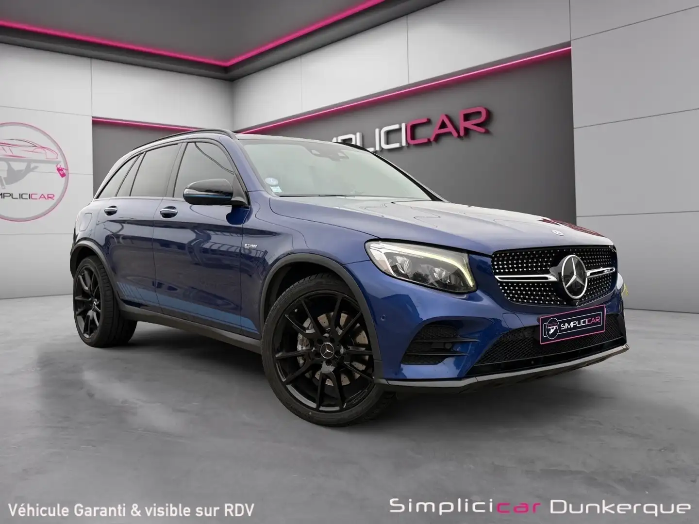 Mercedes-Benz GLC 43 AMG Classe GLC 43 AMG 9G-Tronic 4Matic Bleu - 1