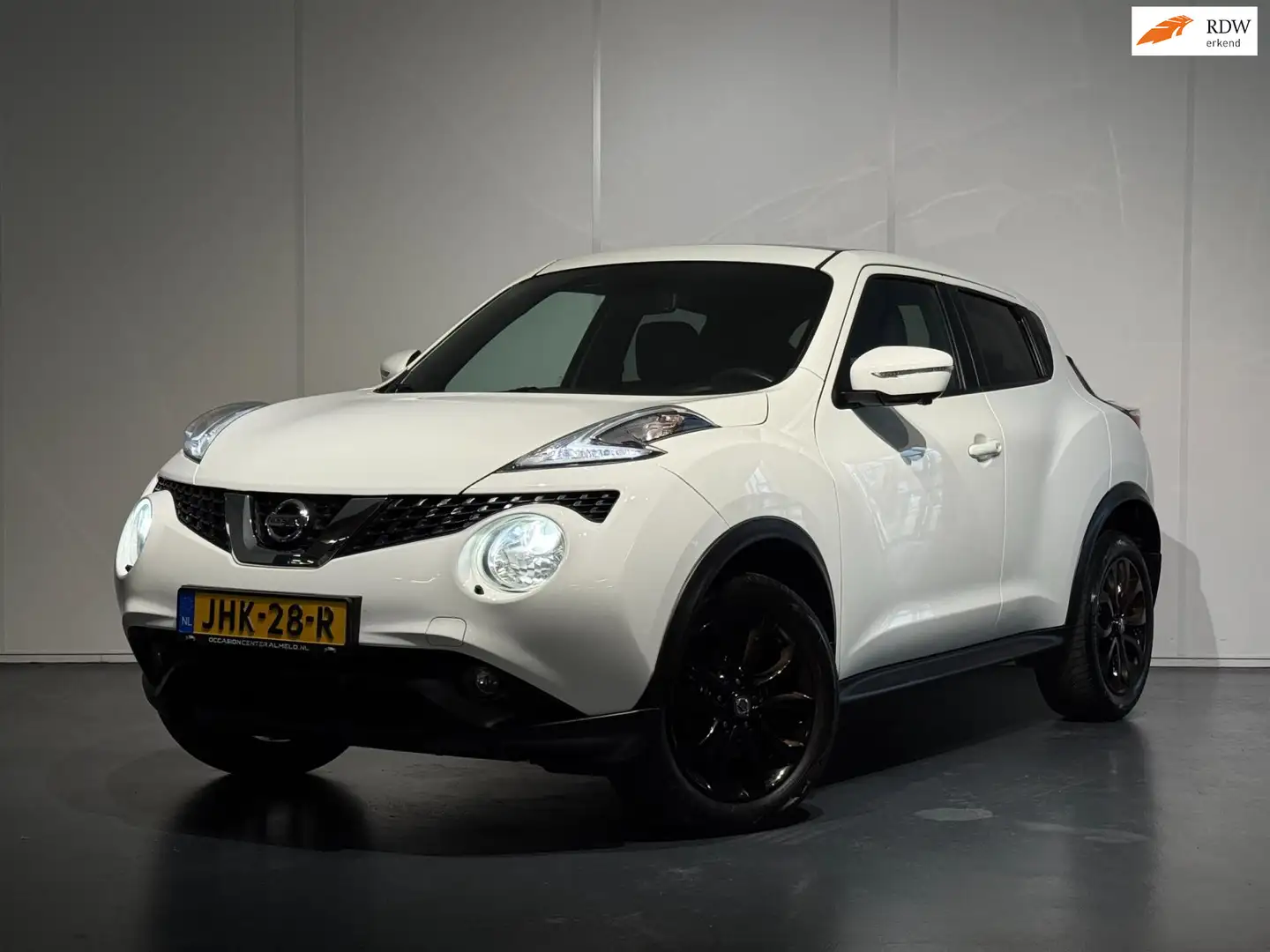 Nissan Juke 1.2 DIG-T S/S Tekna /Clima/Cruise/PANO/Keyless/360 Blanc - 1