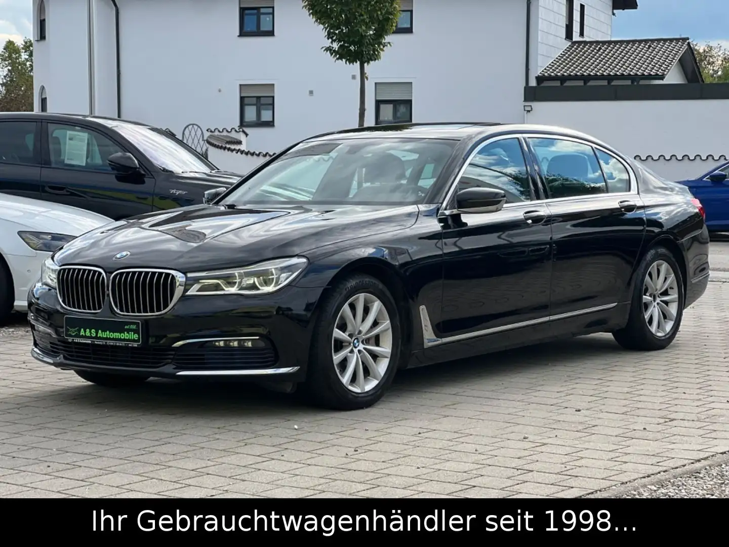 BMW 730 d lang BUSINESS *MASSAGE/360°/H&K/LED/LOUNGE* Schwarz - 2