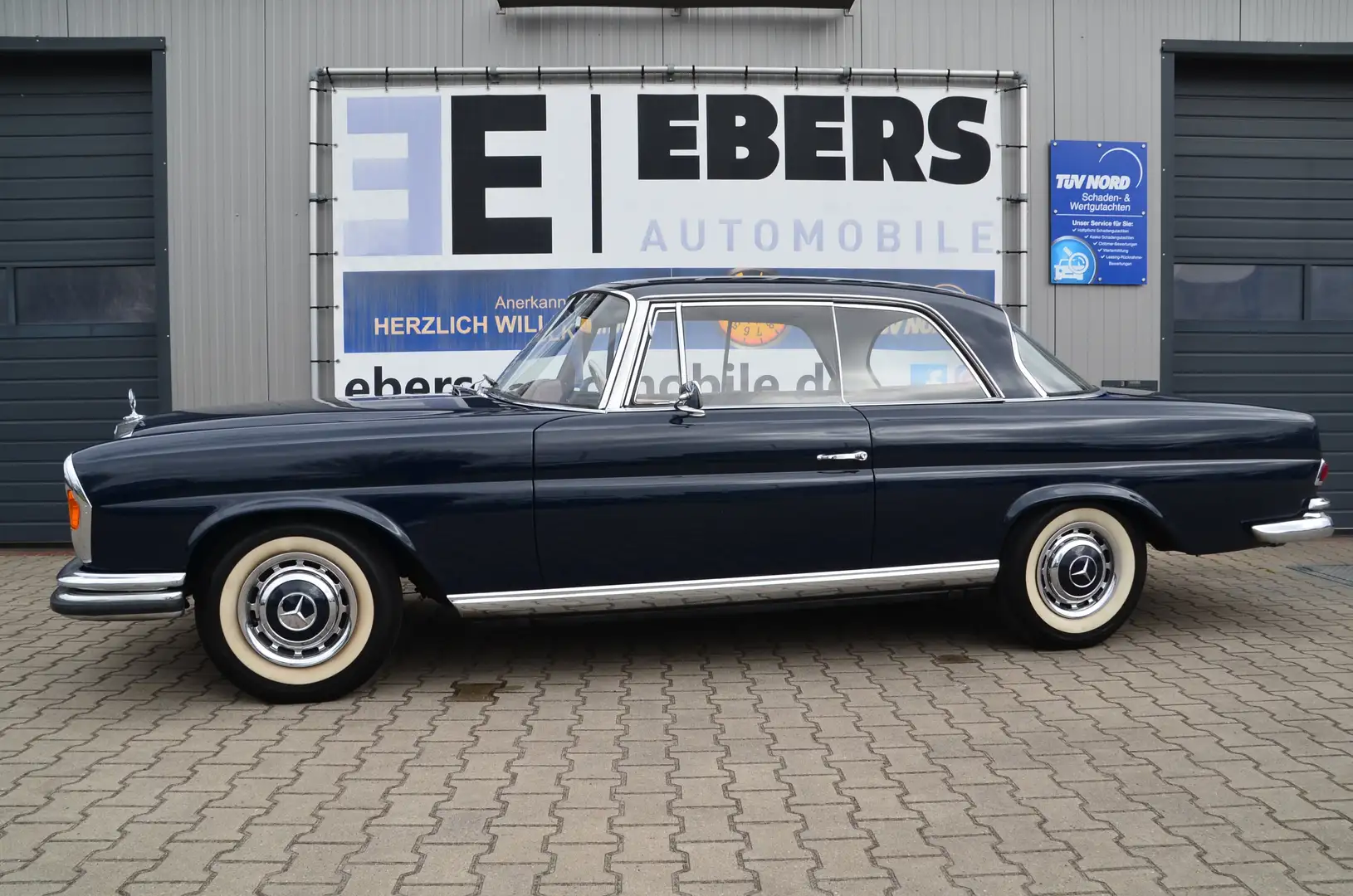 Mercedes-Benz 220 SE/220SEB/Coupé H-KENNZ/TÜV !!WERTANLAGE!! Albastru - 2