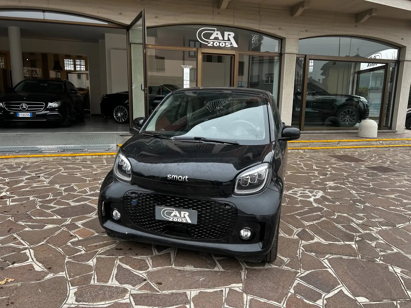 smart forTwo EQ Prime 22kW..Tetto Panoramico,Pelle,Navi.. Nero - 2