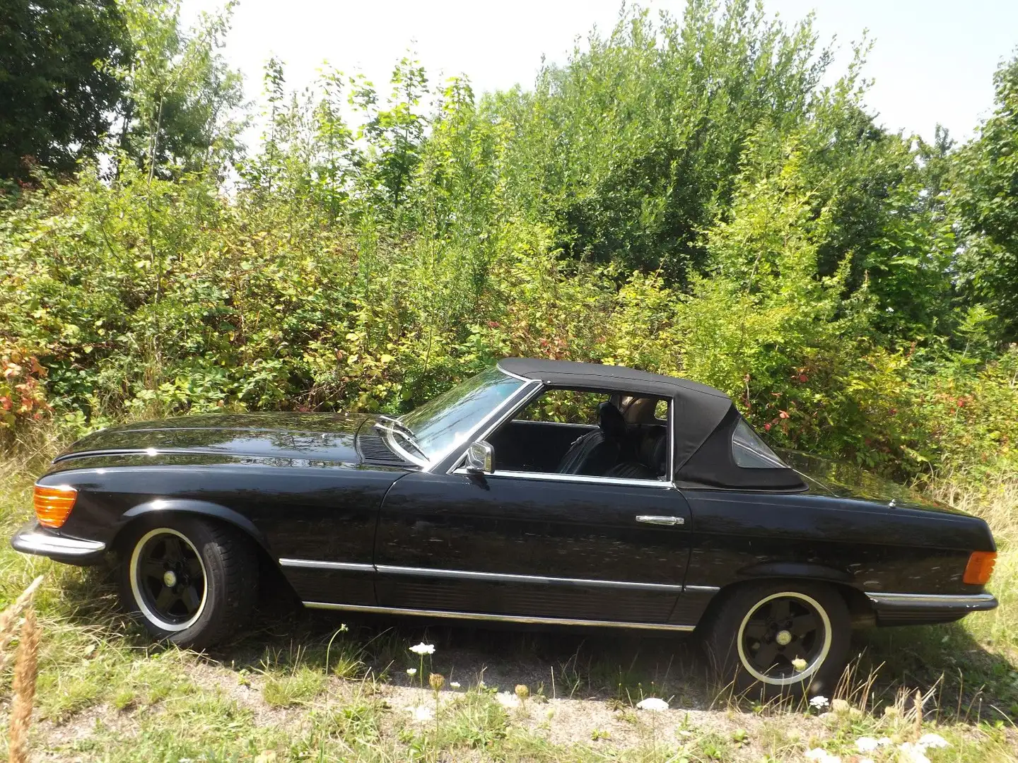 Mercedes-Benz SL 380 -schwärzer geht es leider nun mal nicht ! Fekete - 2