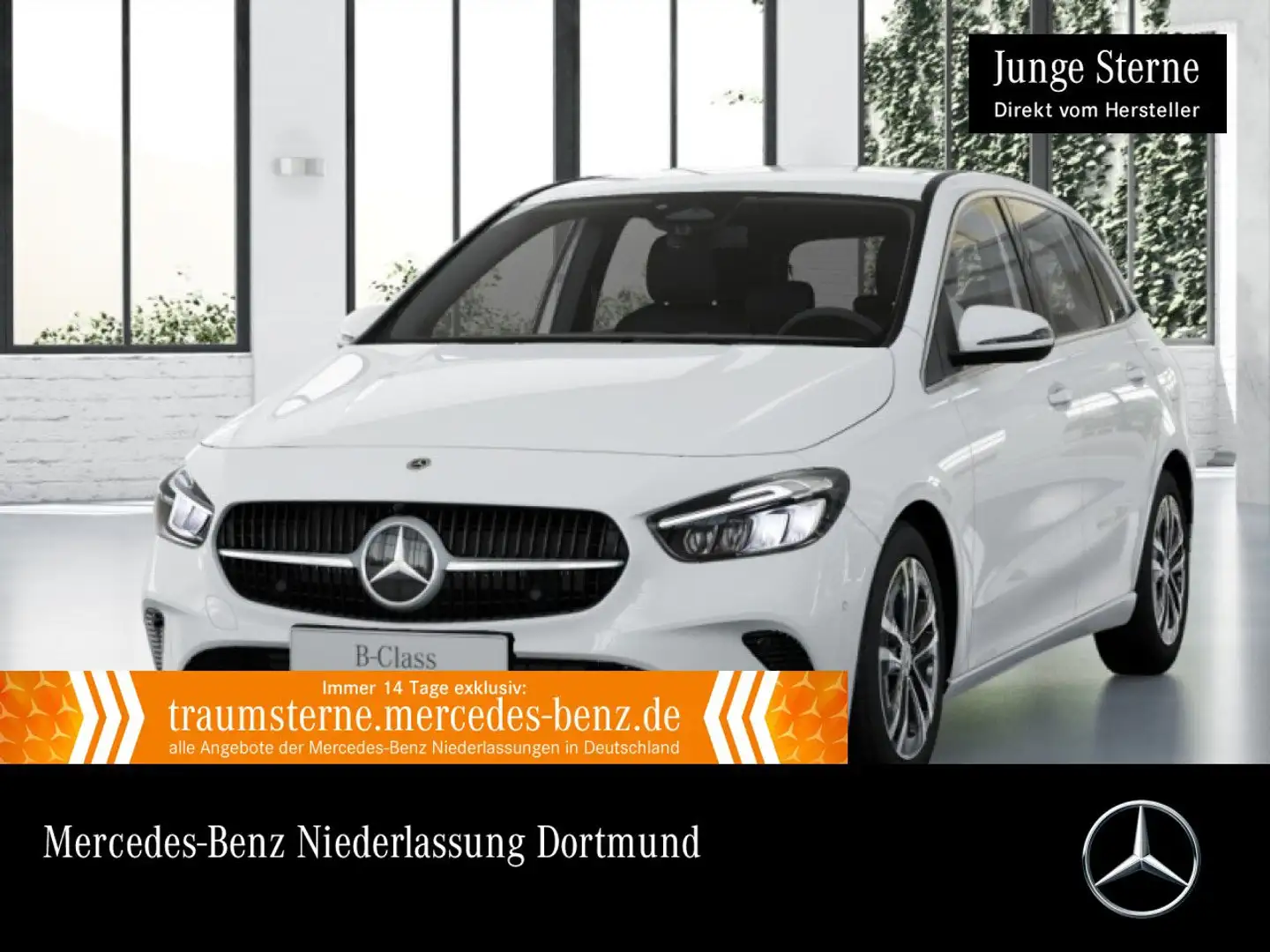 Mercedes-Benz B 180 PROGRESSIVE+LED+KAMERA+7G Weiß - 1