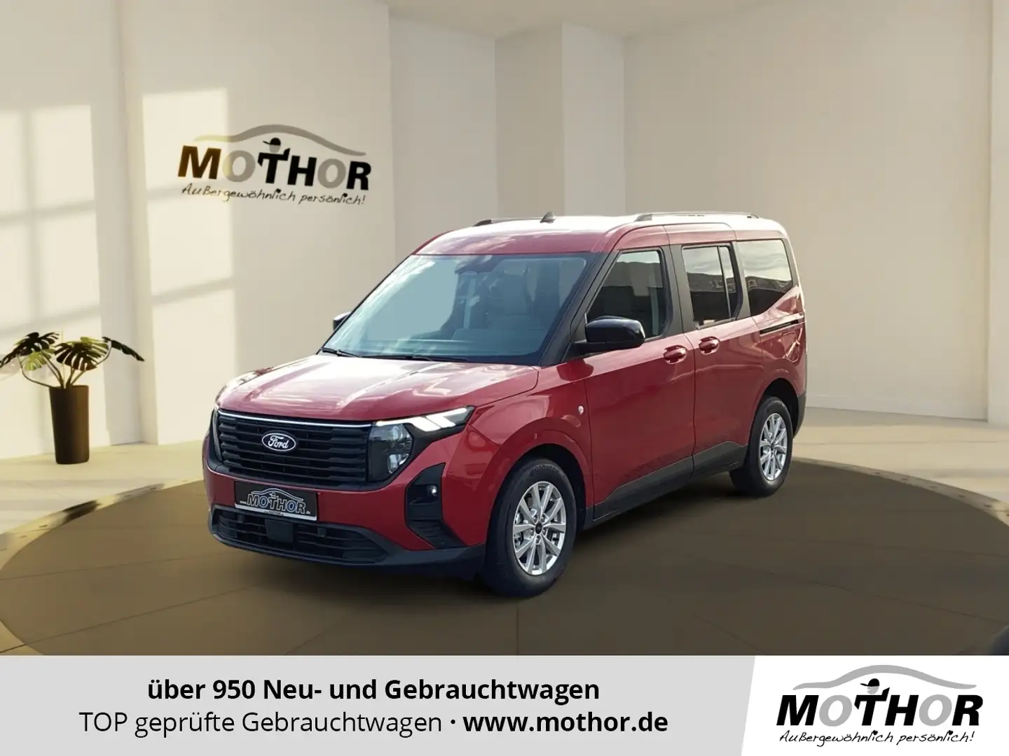Ford Tourneo Courier 1.0 EcoBoost Titanium ACC Rot - 1