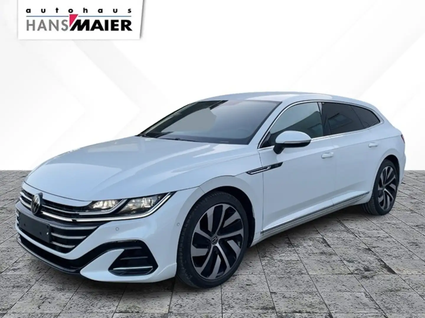 Volkswagen Arteon Shooting Brake  R-Line 4Mot. 2.0 TDI AHK Blanc - 2