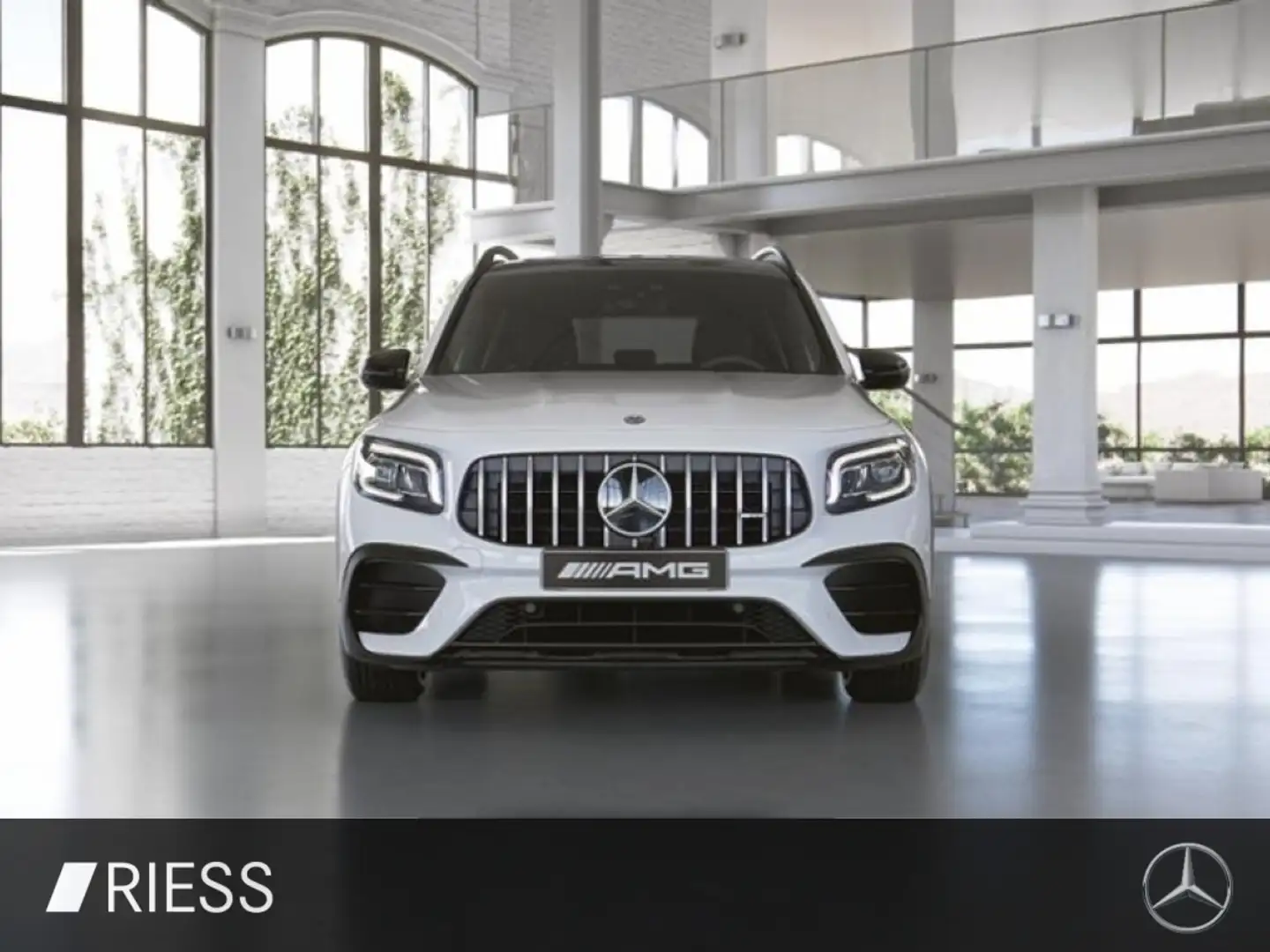 Mercedes-Benz GLB 35 AMG 4MATIC AHK AUT Kam. KlimaA LED LM PDC Weiß - 2