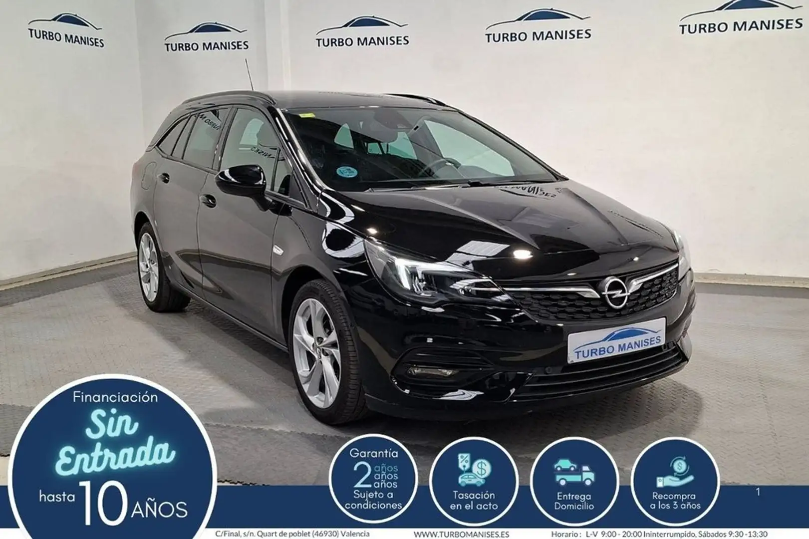 Opel Astra 1.4T SHT 107kW (145CV) Ultimate CVT ST Noir - 1