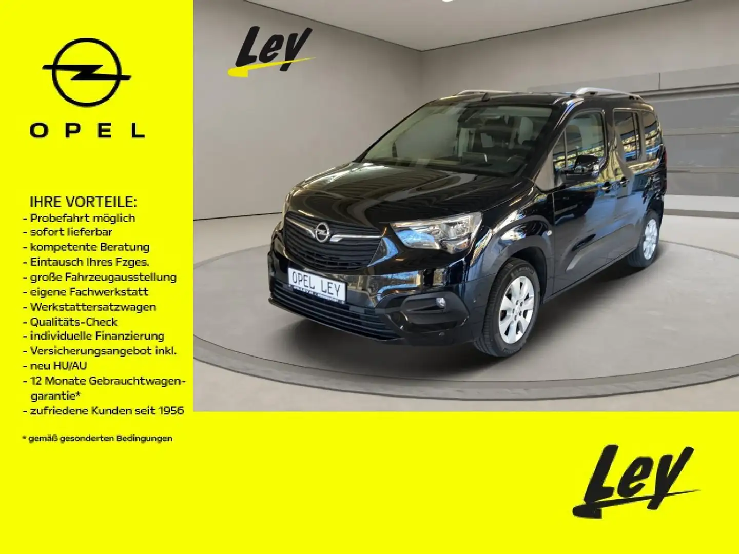 Opel Combo-e Life Edition Noir - 1