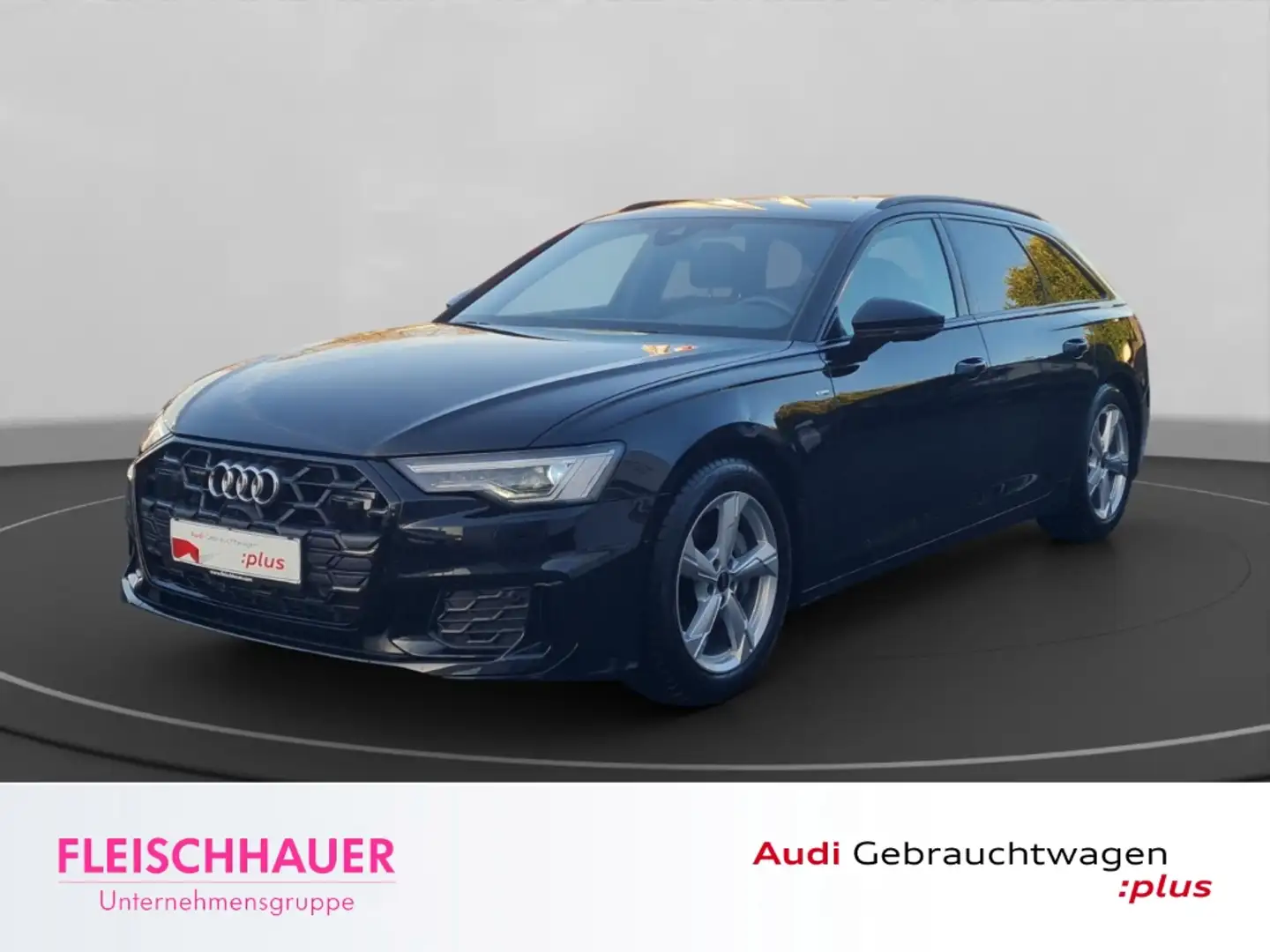 Audi A6 Avant 50 TDI quattro S line AHK+Matrix+ACC+Navi+Ca Schwarz - 1