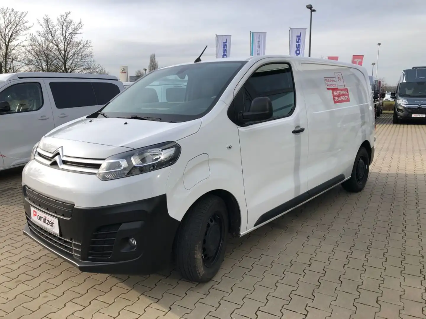 Citroen Jumpy e-Jumpy M 75 kWh*großer Akku*Klima*11 kW Lader* Weiß - 2