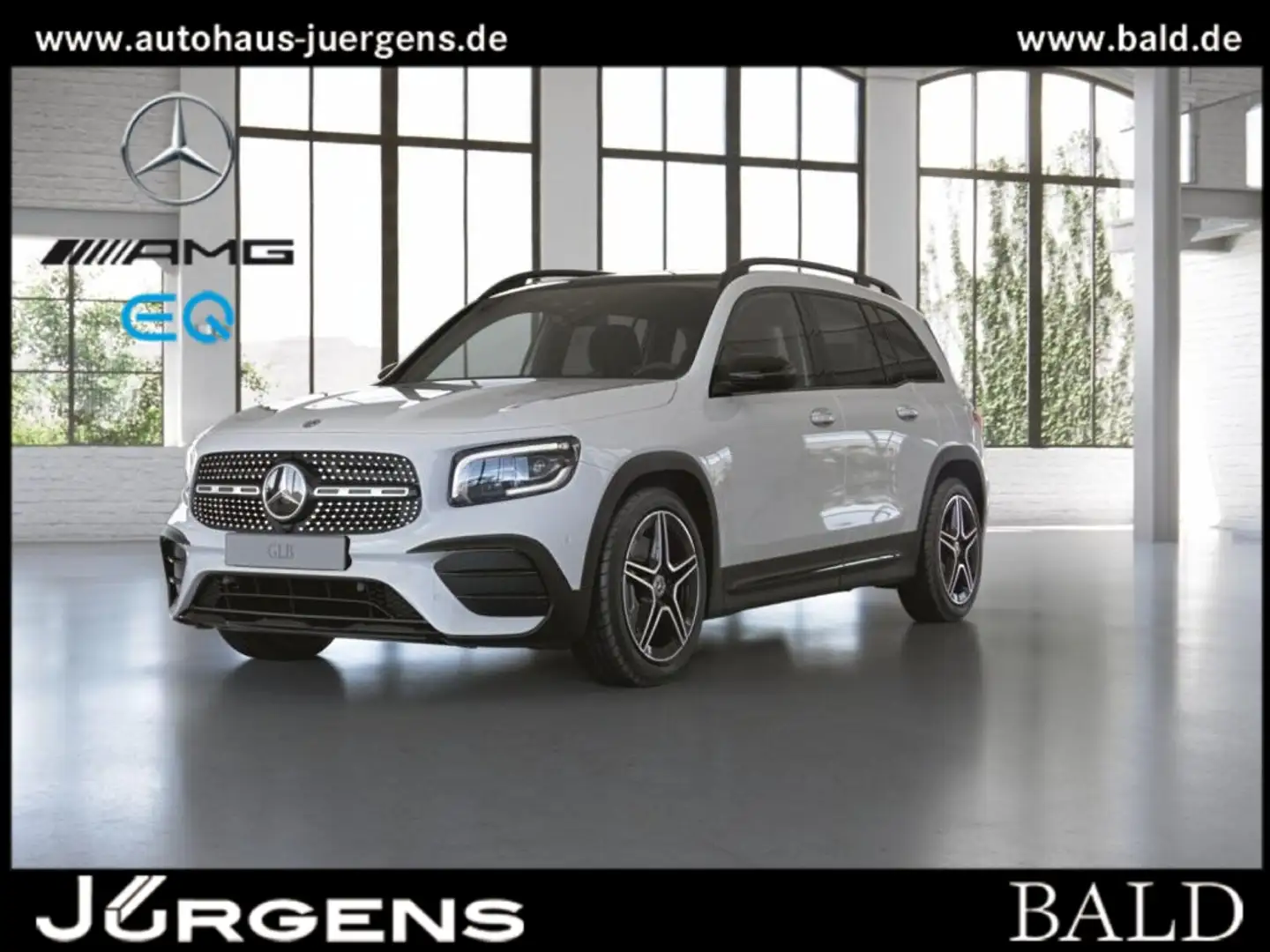 Mercedes-Benz GLB 250 4M AMG-Sport/MLB/Pano/Night/AHK/Sound/19 Weiß - 1