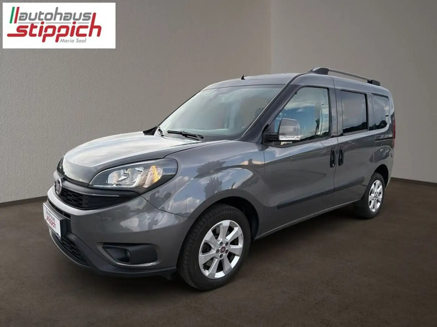 Fiat Doblo Kombi L1H1 1,6 Mjet 120 Exekutive Grau - 2